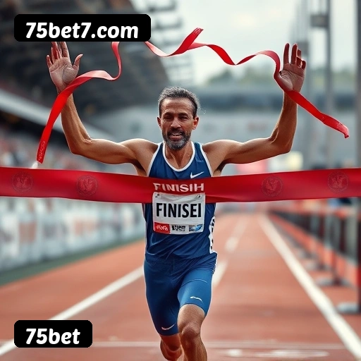 App 75bet para iOS e Android — interface mobile, login biométrico e PIX integrado